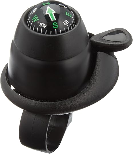 bicycle bell with compass
