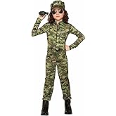 Forum Novelties Child's Army Girl Costume, Small