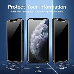 NEW'C 3 Pack Privacy Screen Protector for iPhone 11