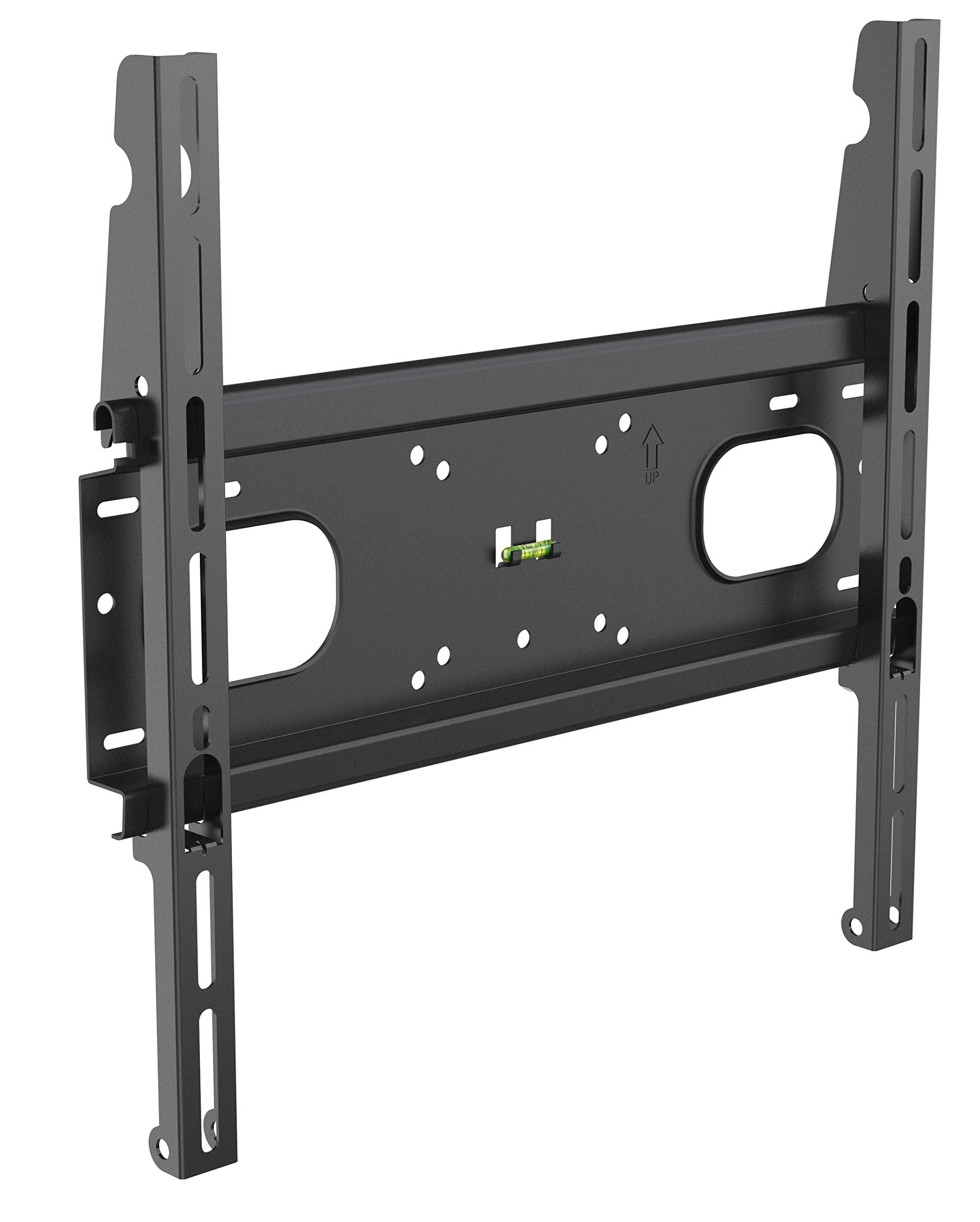 Meliconi SlimStyle Plus SPACE SYSTEM FLAT 400XL - Fixed Wall Mount for flat screen TVs from 32" to 82"; VESA 200-300-400mm. Black.