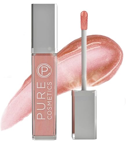 lune+aster vitamin c+e lip gloss in Poet - Moisturizing Vegan Lip Gloss for Nourished Lips comfortable texture that never feels sticky or heavy Lune+Aster Vitamin C + E