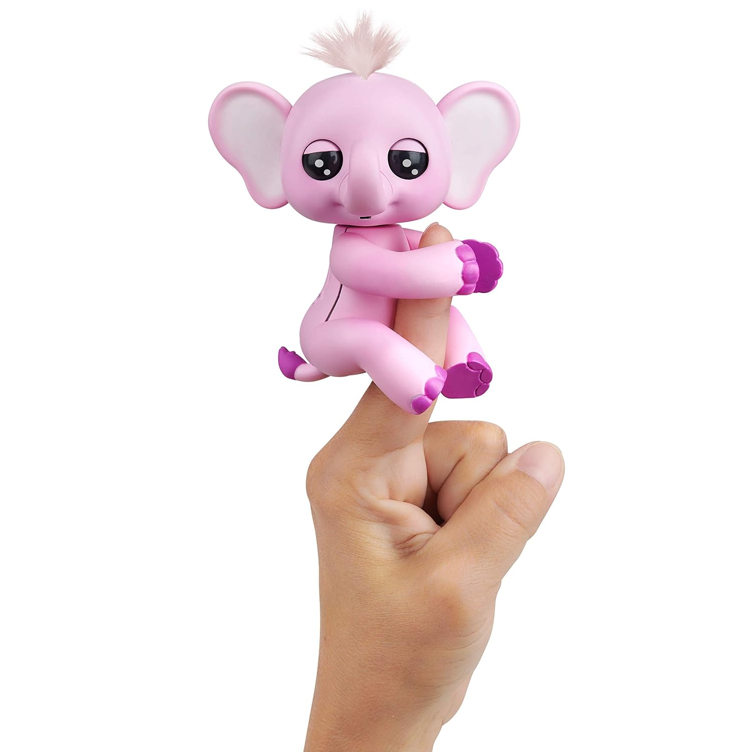 WowWee Fingerlings Baby Elephant Nina (Pink) Interactive Toy