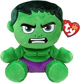TY Hulk Marvel Avengers Beanie Babies Regular Licensed Plush Toy