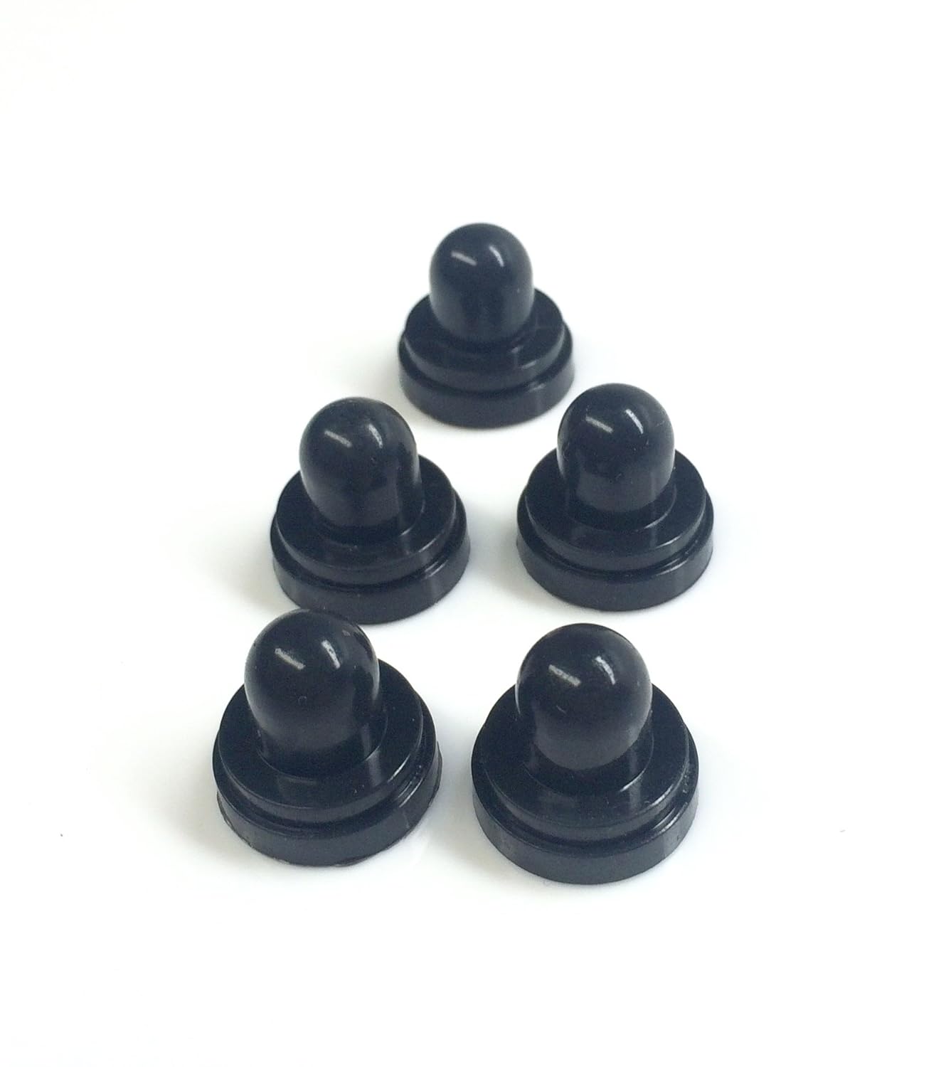 25-PACK MARINE BOAT BLACK WATERPROOF COVER TOGGLE SWITCH BOOTS WT2