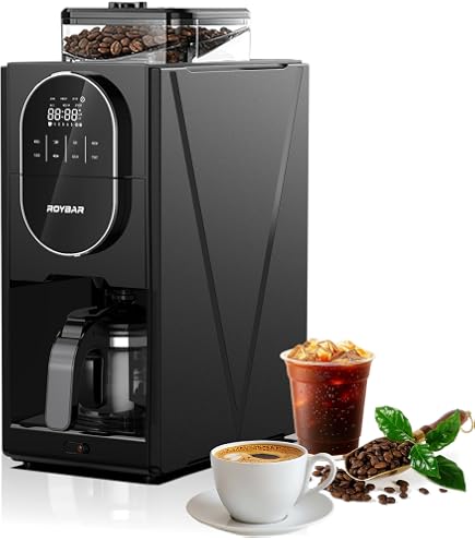 Amazon.com: Drip Coffee Maker, Grind and Brew Automatic Machine