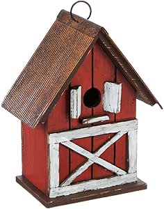 Amazon.com : Goose Creek Hanging Bird House Outdoor Garden ...