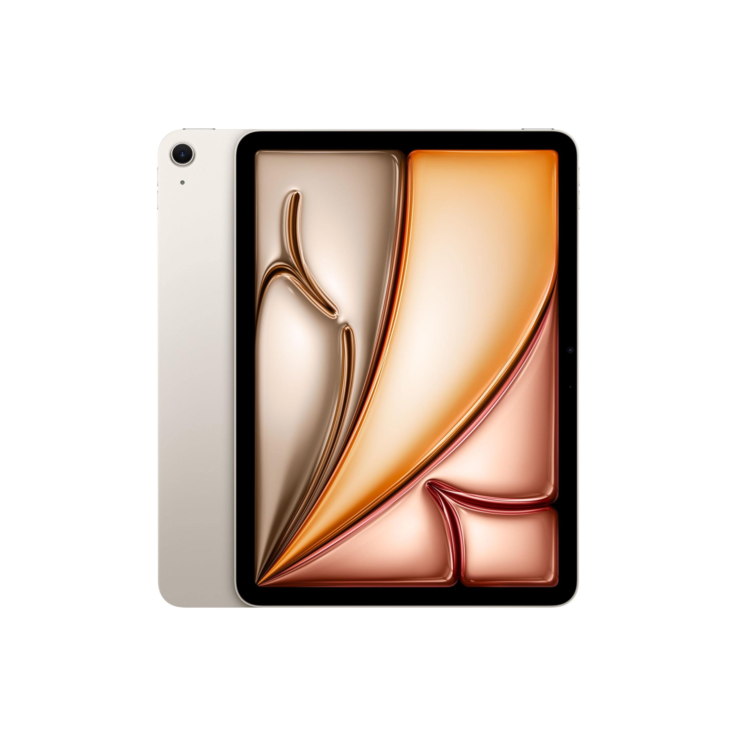 Apple 11" iPad Air (M4): Liquid Retina Display, 512 GB, 12 MP Front‑/Rückkamera, WLAN 7 mit Apple N1, Touch ID, Batterie für den ganzen Tag – Polarstern