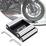 JFG RACING Motorcycle Wheel Roller Stand Heavy Duty, 485 lb, 180 mm Tyre view 1