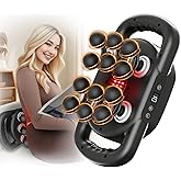 12 Head Massage Gun Deep Tissue with 9 Levels & 9 Modes,Cordless Electric Percussion Massager Tool for Back/Neck/Shoulder/Hand/Leg/Feet/-Full Body Muscle Pain Relief,Ideal Gifts for Men/Women/Mum/Dad