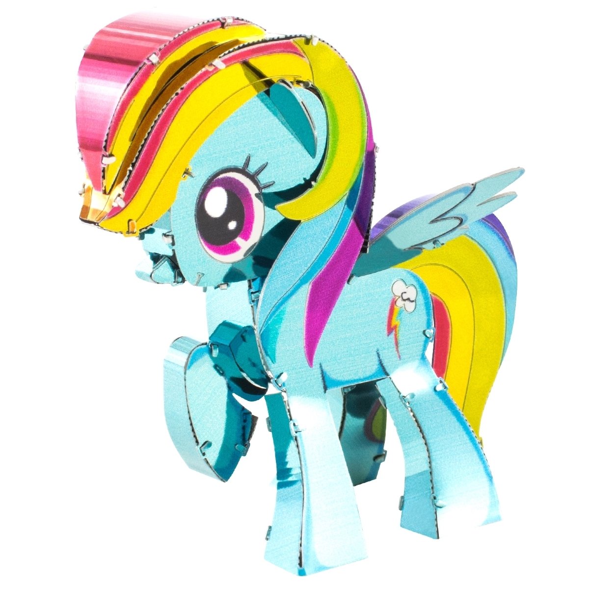 Fascinations Metal Earth My Little Pony Rainbow Dash 3D Metal Model Kit