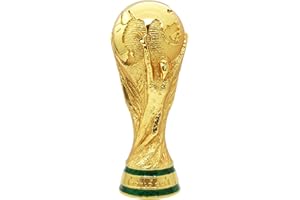 WAGON INTERNATIONAL Official 2026 FIFA World Cup Edition 6 Inch 3D Trophy - Timeless Collector’s Item - Premium Weighted Zinc Alloy - Built to Last; Perfect for Desk Display, Office Décor, or Football Memorabilia