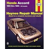 Honda Accord 1984 thru 1989 All Models (Haynes Repair Manual)