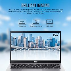 acer Aspire 3 15.6 Laptop Computer, 15 Inch FHD