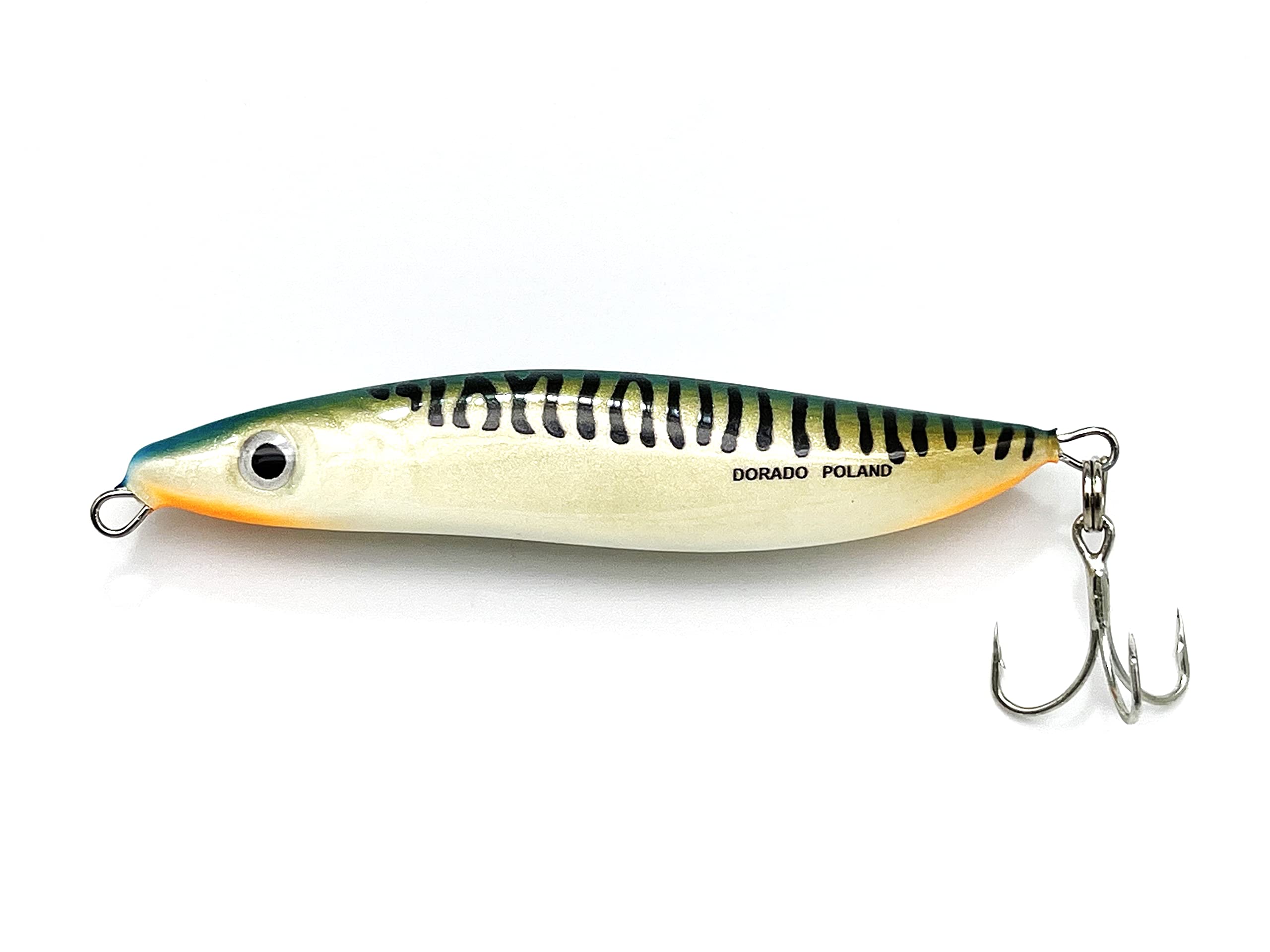 EVERBAY DORADO Long Cast Sand Eel Fishing Lure-Artificial Hard Crankbait - Fishing Tackle, Spinning Life-Like Swimbait for Sea Trout, Sea Bass, Pollock, Salmon Saltwater, Sinking – McSALTY 8cm/16g BM