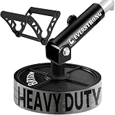 EVERSTRONG T Bar Row Attachment with V Bar Attachment Landmine Handle - 360 Swivel Landmine Attachment for Barbell for Full-Body Workout in Home Gym - Small Spaces - Deadlifts Squats Landmine Stand