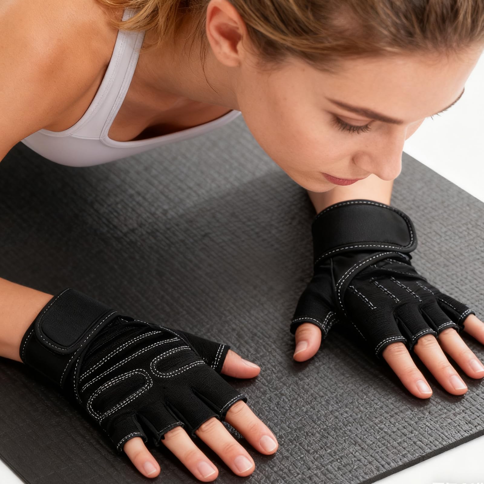 kyopyno Workout Gloves for Men & Women - Breathable Weight Lifting Gloves for Gym, Weightlifting, Cross Training, Pull-Ups,Fits Palm 7‘’-8.3‘’