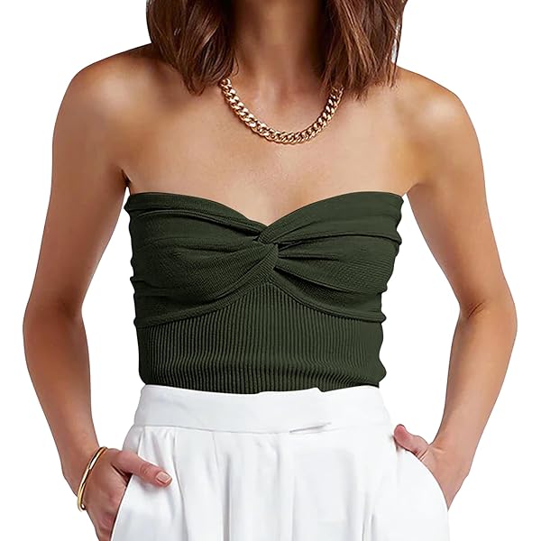 Camisetas Informales Sin Mangas Con Bolsillo Y Cuello En V De Color Liso Para Mujer De Verano Fridja Gh7351