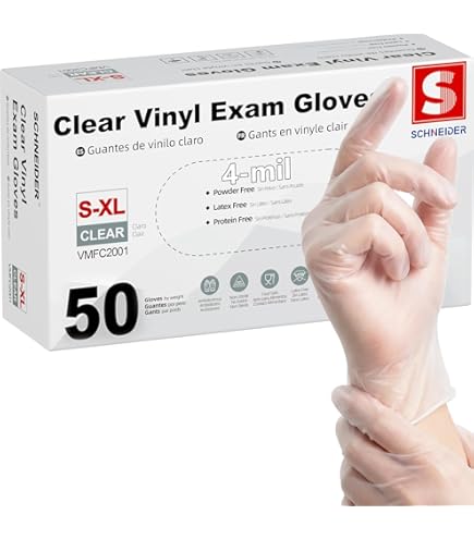 Vinylhandschuhe Einweg 100 Vinyl-Einweghandschuhe – Transparent, Größe S, Puderfrei, Latexfrei, Unsteril – Für Hygiene & Leichte Schutzarbeiten Vinylhandschuhe Einweg 100 Vinyl-Einweghandschuhe – Transparent, Größe S, Puderfrei, Latexfrei, Unsteril – Für Hygiene & Leichte Schutzarbeiten