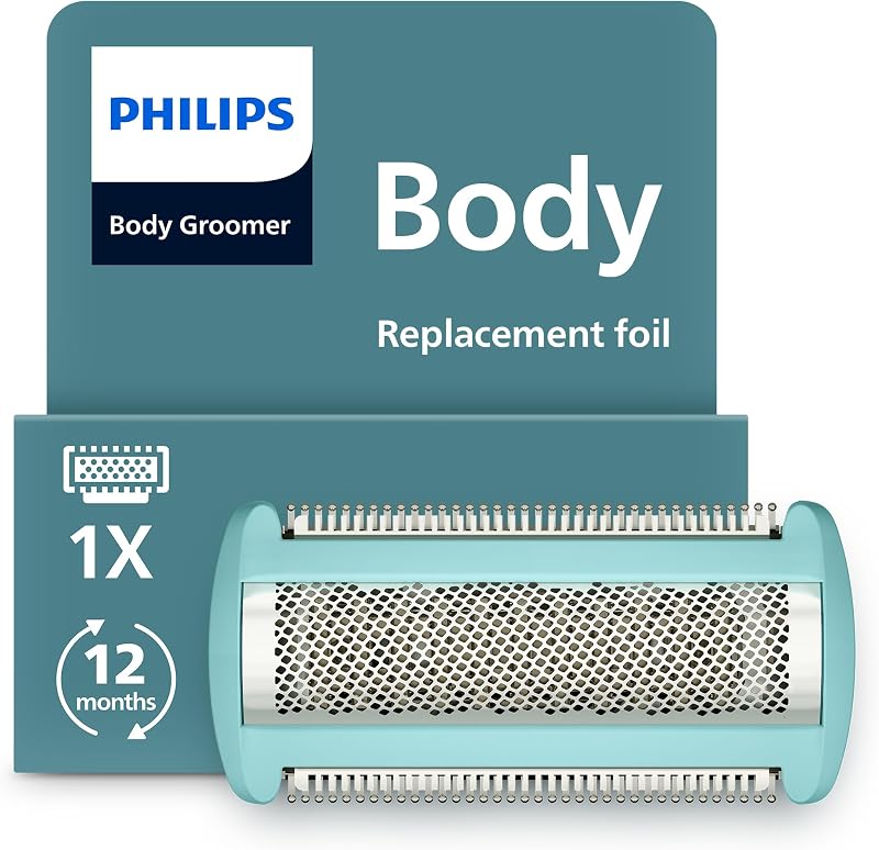 Bodygroom Substituição da cabeça de alumínio – com sistema de barbear Triple Protection, próximo e suave para a pele, 100% impermeável, modelo BG2010/43 — foto 1 de 6