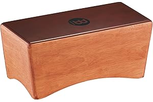 MEINL PERCUSSION Meinl Bongo Cajon Box Drum - NOT MADE IN CHINA - Super Natural Finish Playing Surface and Hardwood Body, 2-YEAR WARRANTY (BCA1SNT-M)