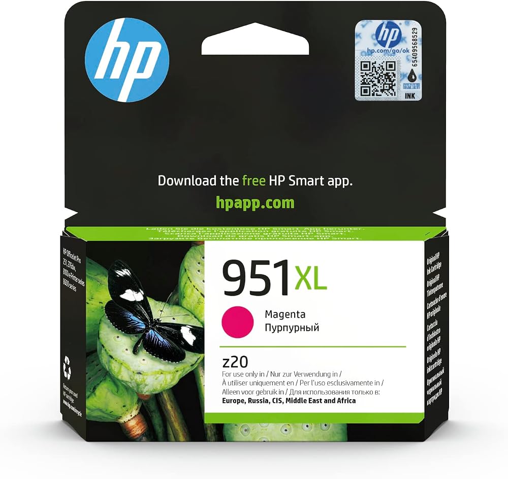HP CN047AE 951XL High Yield Magenta Original Ink Cartridge - Single Pack