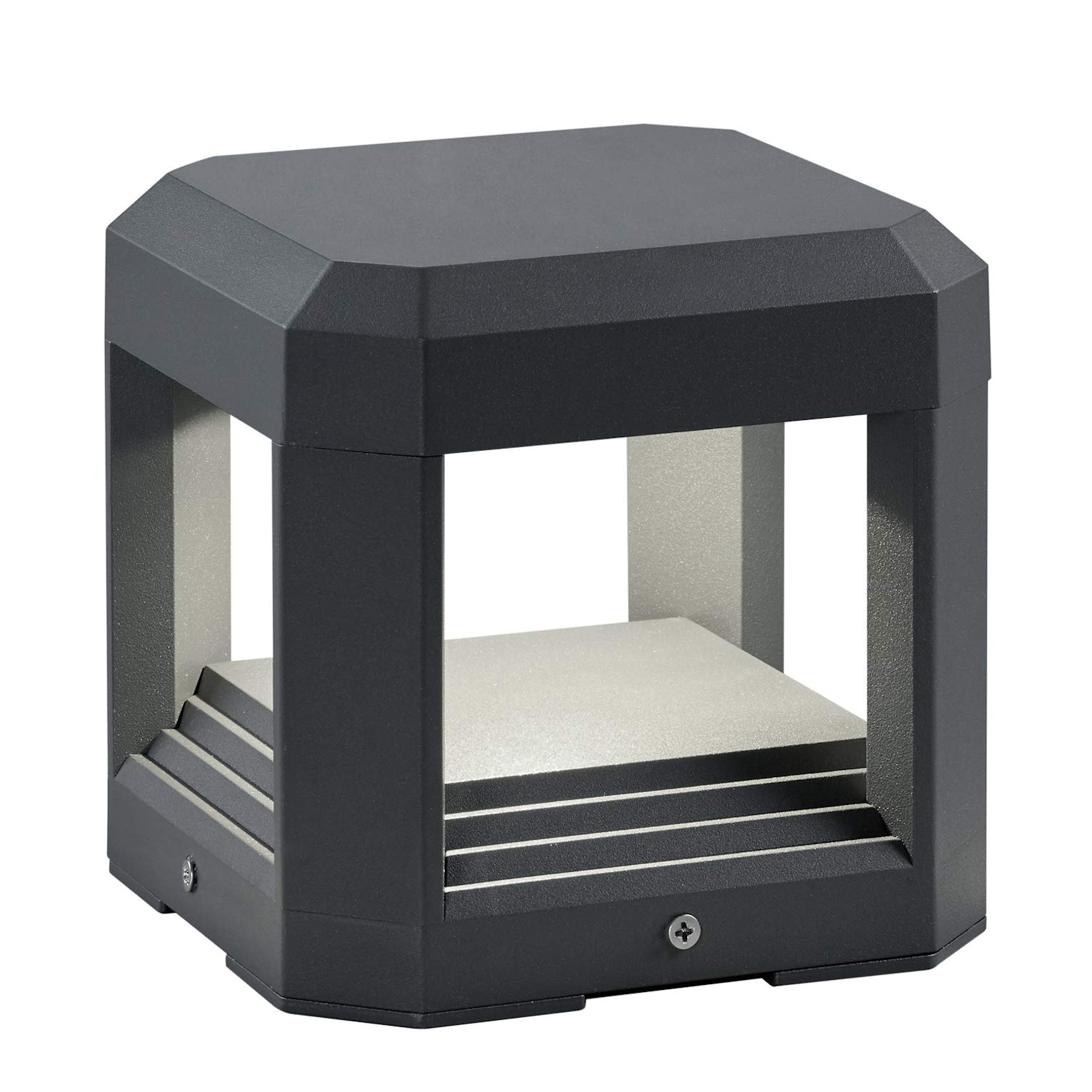 Trio Leuchten Logone 222360142 LED Outdoor Wall Light Aluminium 11 Watt Anthracite