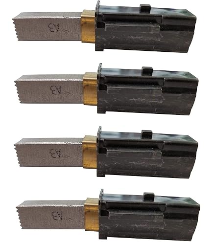 Balais De Charbon Pour Aspirateur – Lot De 2, Dimensions 6,5x11x32 Mm | Compatibles Plusieurs Modèles, Améliorent Performance Moteur | Installation Facile, Durables