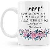 BESERH Meme Coffee Mug - Funny Tea Mug, Birthday Christmas Gifts, Ceramic 11Oz