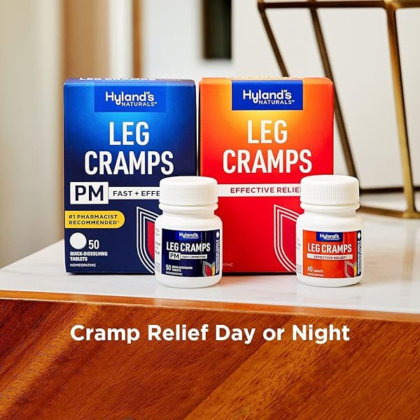 HYLAND’S LEG CRAMP TABLETS, NATURAL RELIEF OF CALF, LEG AND FOOT CRAMP, QUICK DISSOLVING TABLETS, 100 COUNT