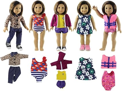american girl doll swimsuit set