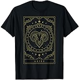Aries Accessories Aries Gifts For Men & Women Vintage Aries Birthday Present Zodiac Sign Aries T-Shirt