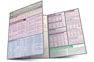 Portuguese Vocabulary: QuickStudy Laminated Reference Guide