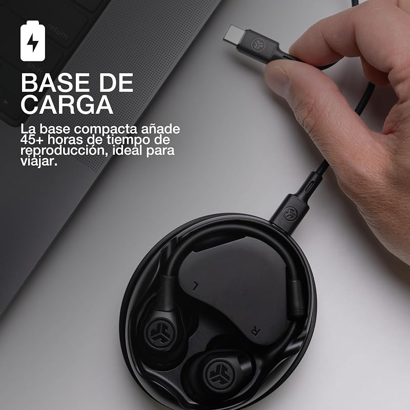 Auscultadores Bluetooth sem fios Work Buds com microfone - 55h