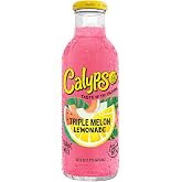 Calypso, Lemonades Made With Real Fruit And Natural Flavors Triple Melon Lemonade, 16 Fl Oz