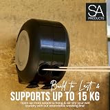 SA Products Wall Mounted Twin Cable Retractable Washing Line 30m view 4