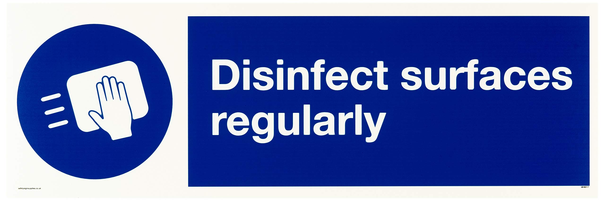 Disinfect surfaces regularly