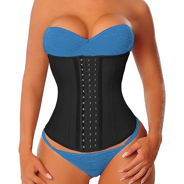 Waist Trainer Belt Women's Latex Rubber Waist Trainer Corset Body