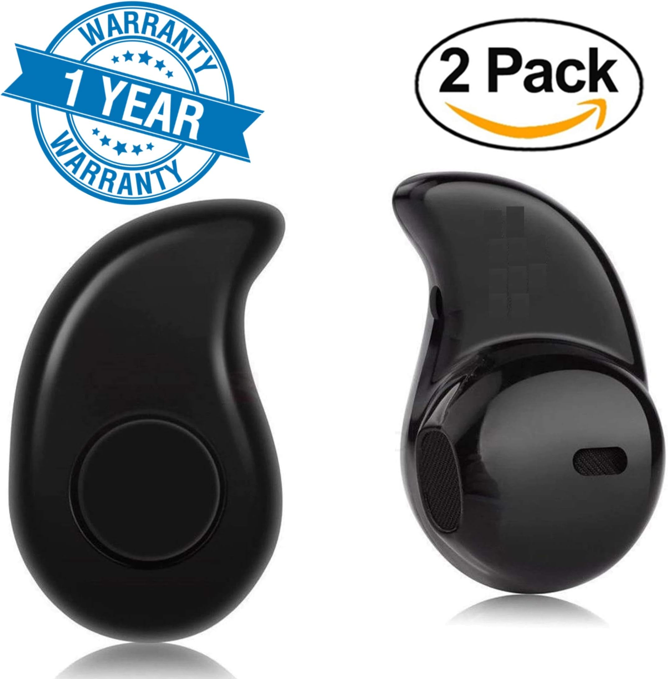 Lambent Mini Bluetooth Earphone Headset Wireless Stereo Earbud with Mic for Android and iOS Devices