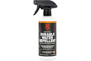GEAR AID Revivex Durable Water Repellent (DWR) Spray for Waterproofing, Restoring Performance on Nylon Jackets, Gore-TEX, Pad