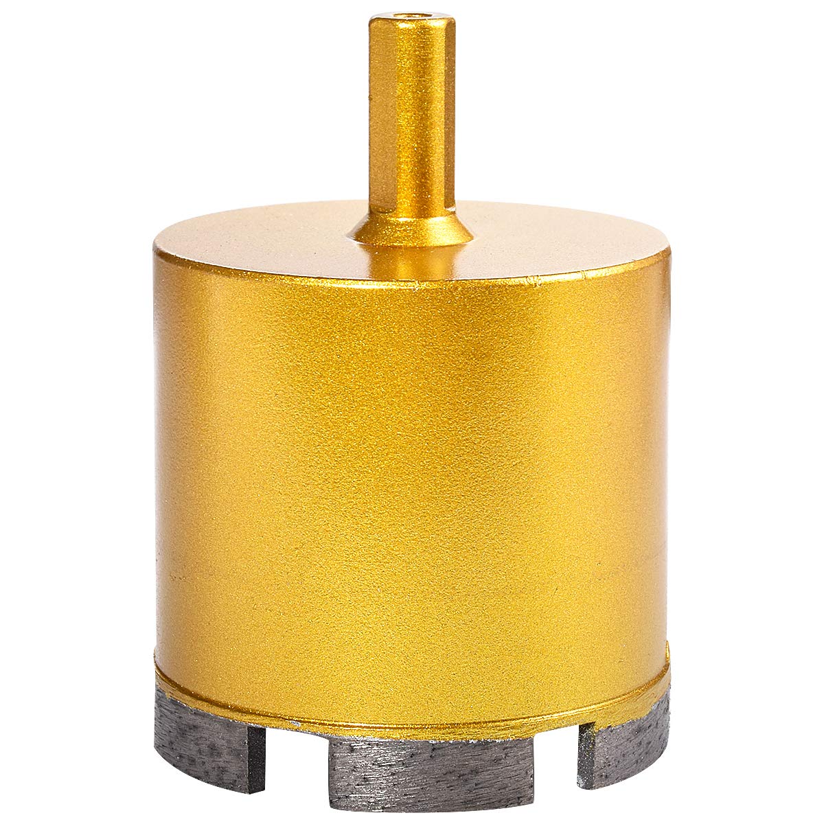 KATUR 65mm Dia Diamond Hole Saw Diamond Core Drill Bit, Masonry Hole Saw Porcelain Tile Hole Cutter for Marble, Glass, Slate, Ceramic, Granite, Quartz Gemstone