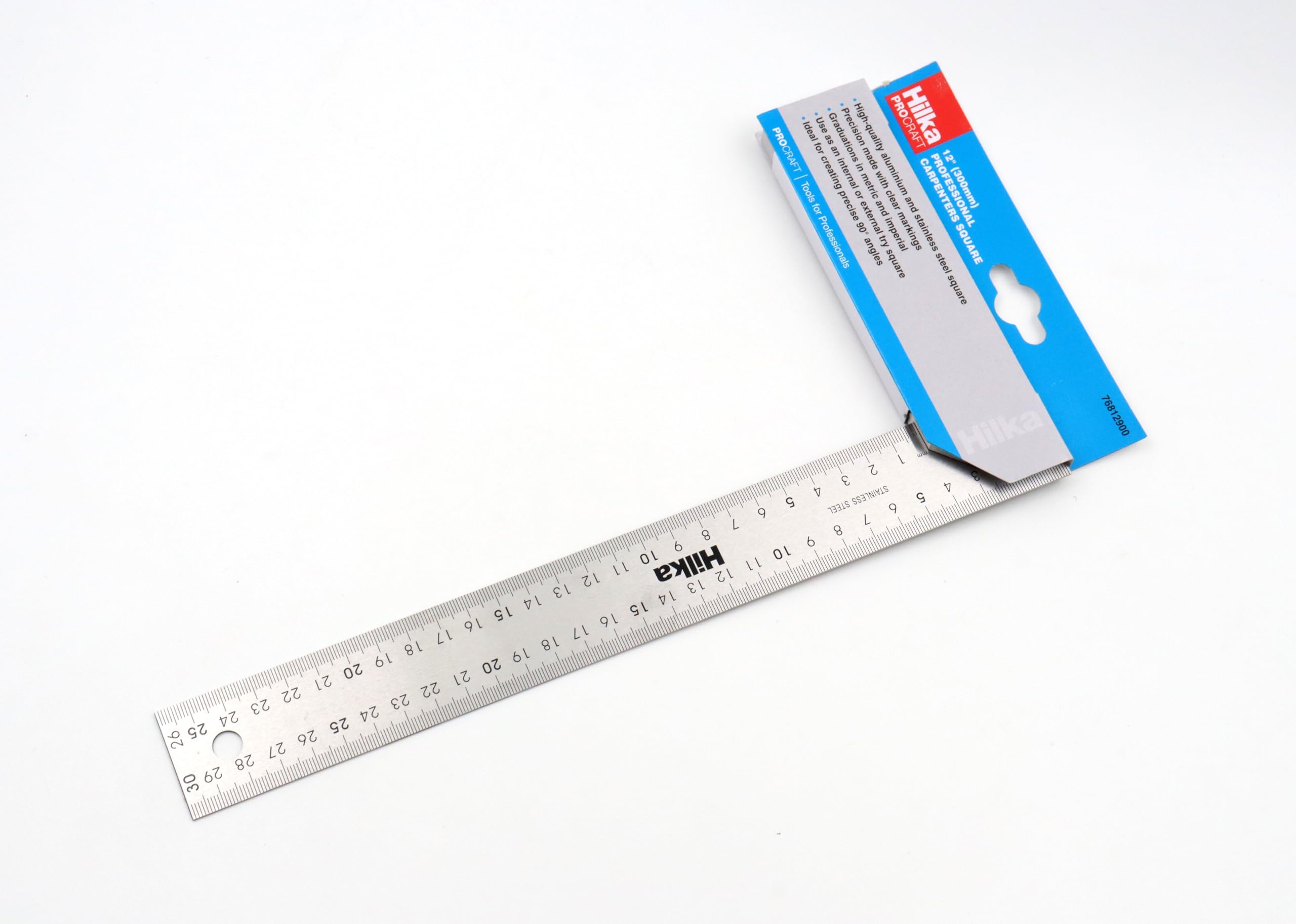 Hilka 76812900 300mm (12") Professional Carpenters Square