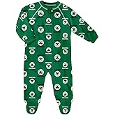 Outerstuff NBA Newborn Infant Raglan Full Zip Coverall Sleeper Onesie - (0-24 Months)