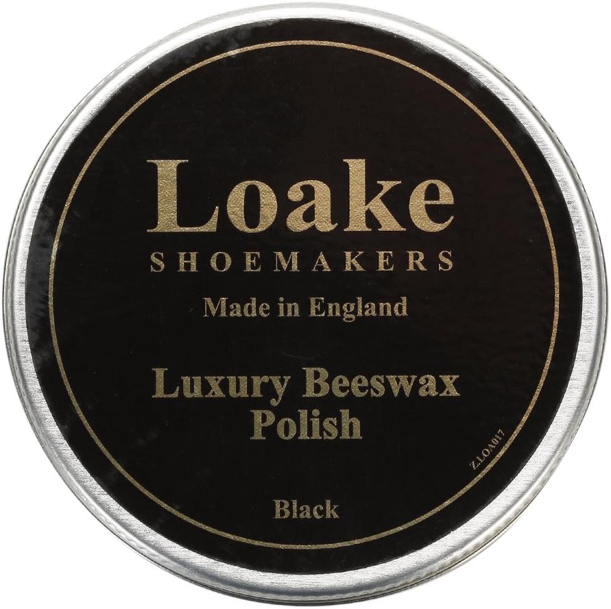 Loake Luxury Polish Black - Restores Colour to Black Leather Shoes