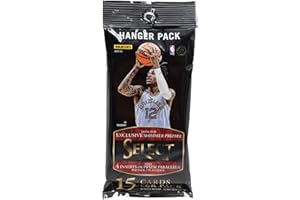2021-22 Panini Select Basketball Trading Cards Hanger Pack (15 Cards)