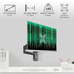 UPGRAVITY Monitor Wall Mount for 17-32 inch