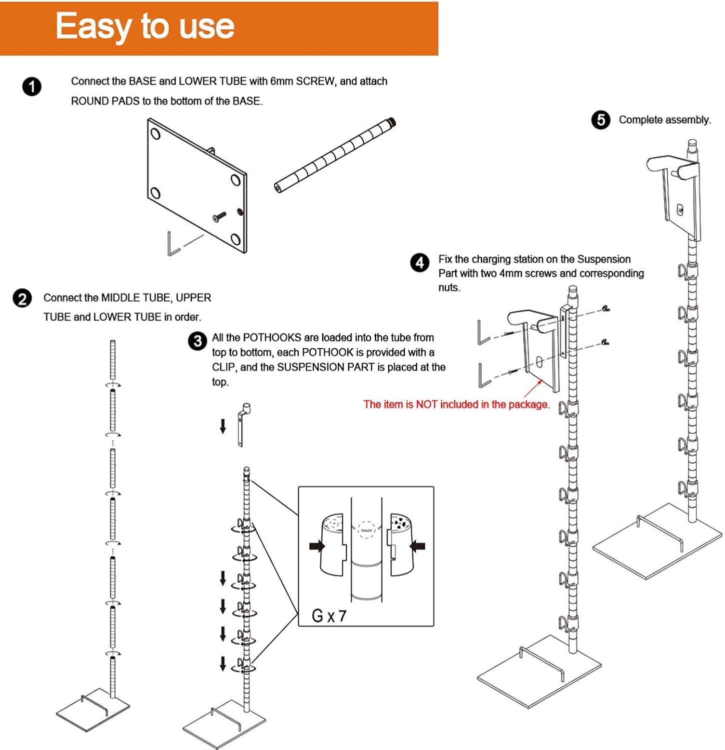 Upgraded Vacuum Accessory Stand for Dyson V11 V10 V8 V7 V6, Docking Station Holder for Dyson Cordless Vacuum Cleaners and Accessories, Metal Organizer Bracket with 6 Hooks, Silver Gray: Home & Kitchen