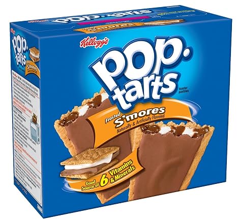 Kellogg's pop-tarts s'mores s/s 6ct (038000581700)