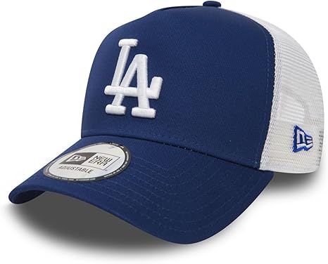 dodgers mesh trucker hat