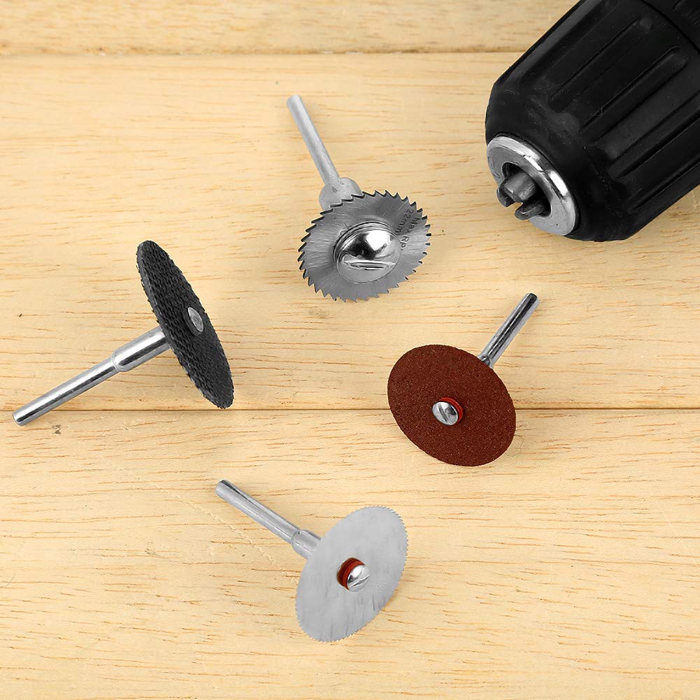 55 Pcs HSS Rotary Cutting Tool Kit,Grinding Accessories Abrasive Tool