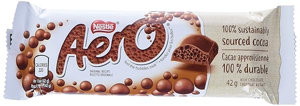 NESTLE AERO CHOCOLATE BARS 42GRAM BARS